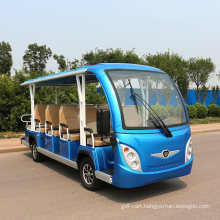 High Quality 8 12 14 Seats off Road Utility Tourist Shuttle Sightseeing Electric Car